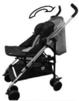 Topmark Lucca T8003 - ZUSAMMENKLAPPEN DES BUGGYS - 2