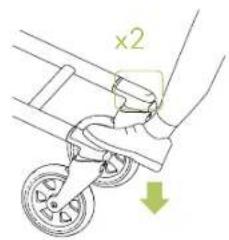 Joolz Day2 - How to fold with the cot & the XL basket - 1