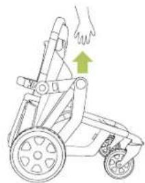 Joolz Day2 - How to fold with the seat & the XL basket - 1