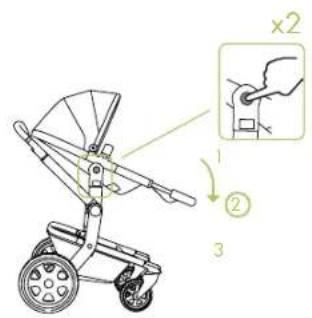 Joolz Day2 - How to fold with the seat & the XL basket - 3
