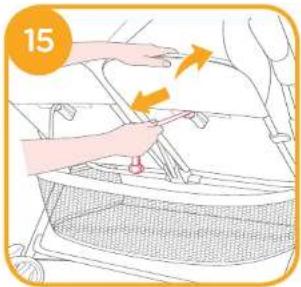 Joie Aire Twin - IMPORTANT - KEEP THESE INSTRUCTIONS FOR FUTURE REFERENCE. - 15