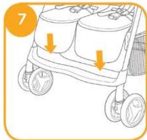 Joie Aire Twin - IMPORTANT - KEEP THESE INSTRUCTIONS FOR FUTURE REFERENCE. - 7