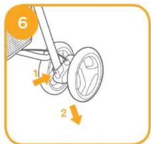 Joie Aire Twin - IMPORTANT - KEEP THESE INSTRUCTIONS FOR FUTURE REFERENCE. - 6