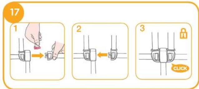 Joie Aire Twin - IMPORTANT - KEEP THESE INSTRUCTIONS FOR FUTURE REFERENCE. - 17