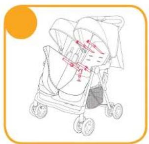 Joie Aire Twin - Use Accessories (may not be included in purchase) - 4