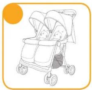 Joie Aire Twin - Use Accessories (may not be included in purchase) - 6