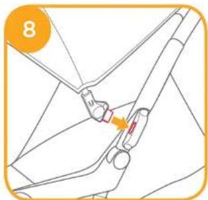 Joie Aire Twin - IMPORTANT - KEEP THESE INSTRUCTIONS FOR FUTURE REFERENCE. - 8