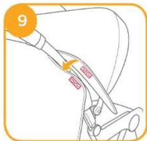 Joie Aire Twin - IMPORTANT - KEEP THESE INSTRUCTIONS FOR FUTURE REFERENCE. - 9