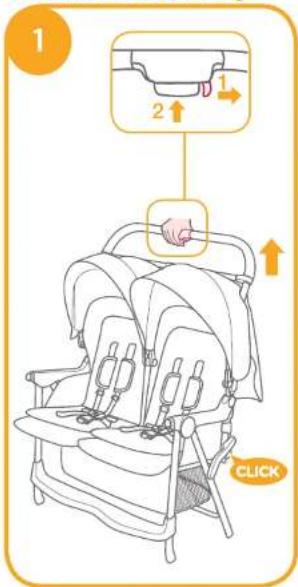 Joie Aire Twin - IMPORTANT - KEEP THESE INSTRUCTIONS FOR FUTURE REFERENCE. - 1