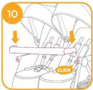 Joie Aire Twin - IMPORTANT - KEEP THESE INSTRUCTIONS FOR FUTURE REFERENCE. - 10