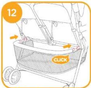 Joie Aire Twin - IMPORTANT - KEEP THESE INSTRUCTIONS FOR FUTURE REFERENCE. - 12