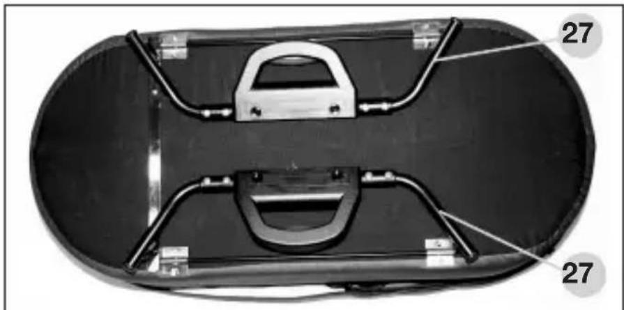 HARTAN Xperia XL - Bevestiging van de tas op het onderstel - 2