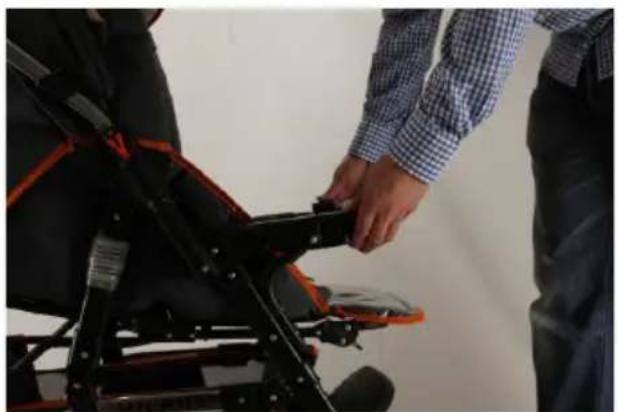 Bergsteiger Venedig - Assembly the buggy bar and the seat extension - 1