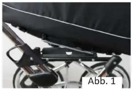 Bergsteiger Rio - D Einsetzen des Sportwagenaufsatzes und der Babywanne - 1