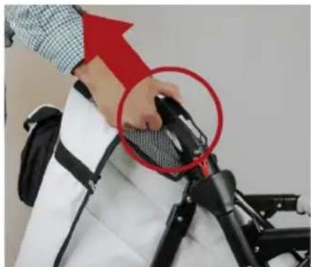 Bergsteiger Milano - Adjusting the backrest - 2