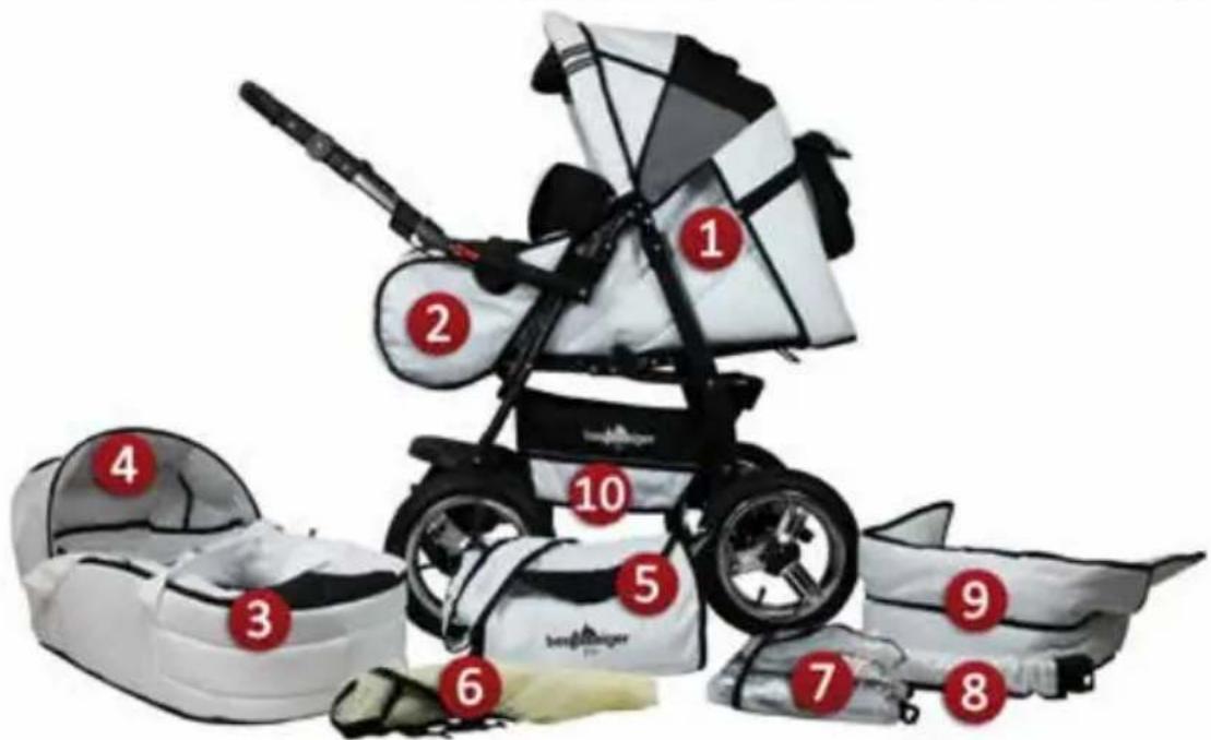 Bergsteiger Capri - F Utilisation du repose-pieds - 1