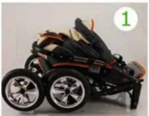 Bergsteiger Capri - Aufklappen des Kinderwagens - 1