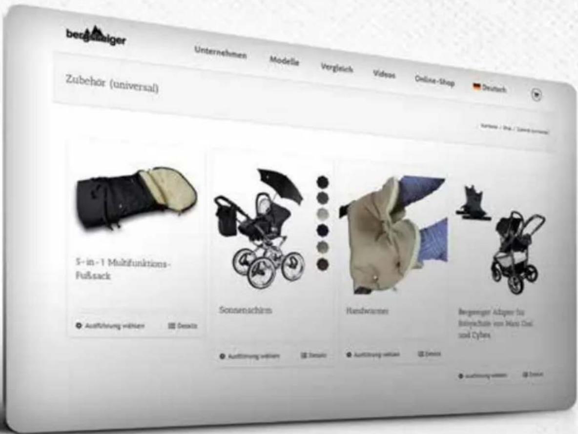 Bergsteiger Capri - 100% original Zubehör für ihren Kinderwagen! - 2