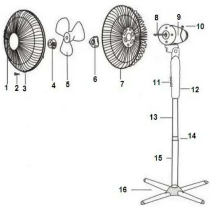 WAVES FAN105064 - INSTRUCTIONS DE MONTAGE - 1