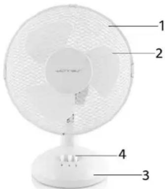 WAVES FAN105061 - DESCRIPTION DES PIECES - 1