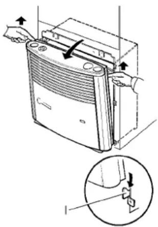 Trumatic Ultraheat Solo - Retirer l'habillage du chauffage - 1