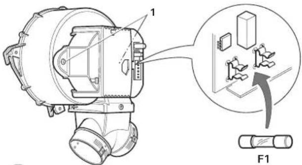 Trumatic TN 3 - Sicherungswechsel (nur TEB-3 – 12 V) - 2