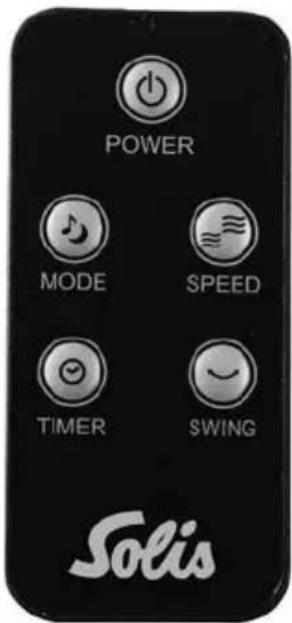 Solis Easy Breezy 757 - THE REMOTE CONTROL - 1