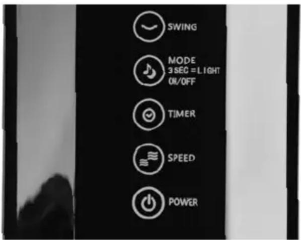 Solis Easy Breezy 757 - LES TOUCHES DE FONCTION - 1