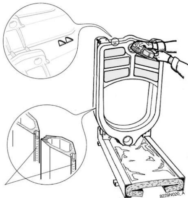 DE DIETRICH GT400 - Tresse siliconee Silikon-Dichtschnur - 1