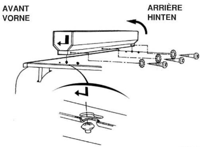 DE DIETRICH GT400 - Tableau standard Standard Schaltfeld - 1