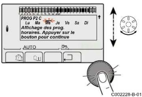 DE DIETRICH AFC 18 - Personnaliser un programme horaire - 3