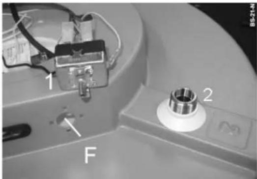 Junkers BS 150 - Montage de I'aquastat - 3