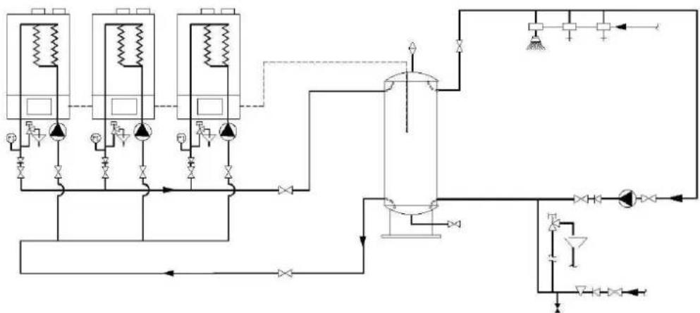 Elco THISIONL R40 IP - Systeem 2: tapwaterketel met groot voorraadvat - 3