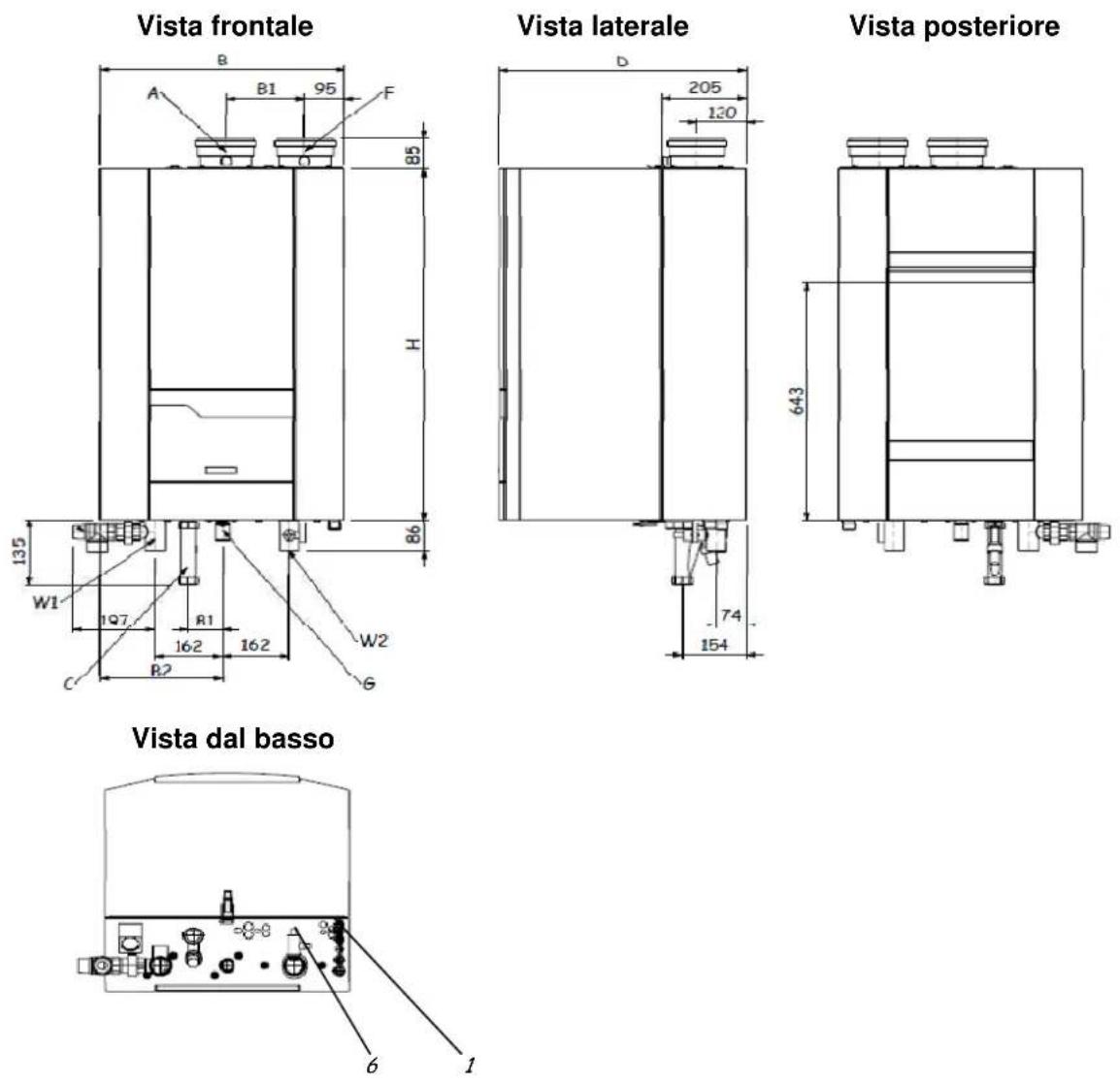 Elco THISIONL R40 IP - Dimensioni - 1