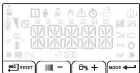 DE DIETRICH NeOvo Condens EFU C 50 - Description des touches - 2