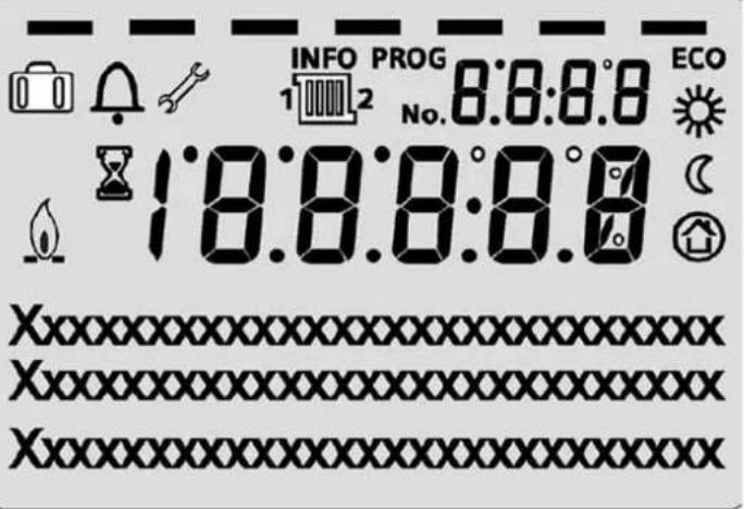 Elco R600 - Beschrijving display /programmeren - 10
