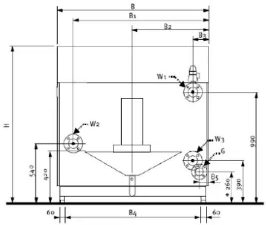 Elco R3600 - Abmessungen R3600 - R3605 Split system - 3