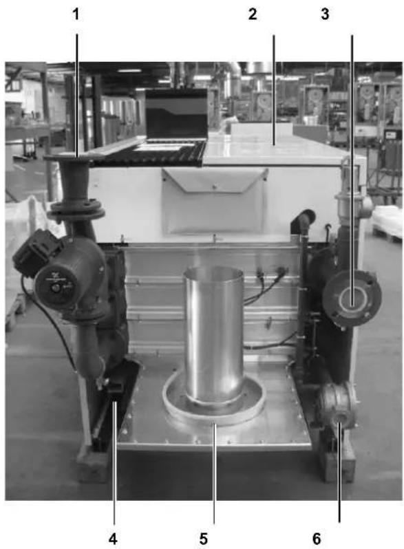 Elco R3600 - Allaccimento della caldaia - 1