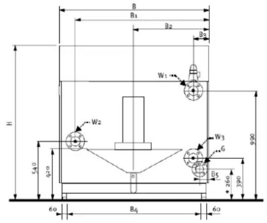 Elco R3400 - Dimensions R3600 - R3605 Split System - 3