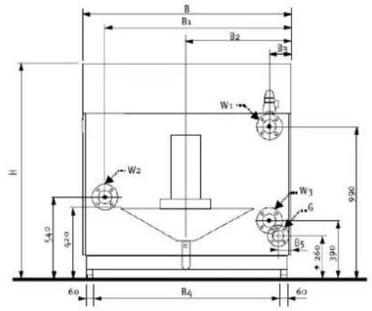Elco R3500 - Dimensions R3600 - R3605 Split System - 3