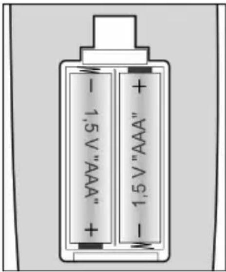 Tevion MD 80383 - Batterijen plaatsen - 1