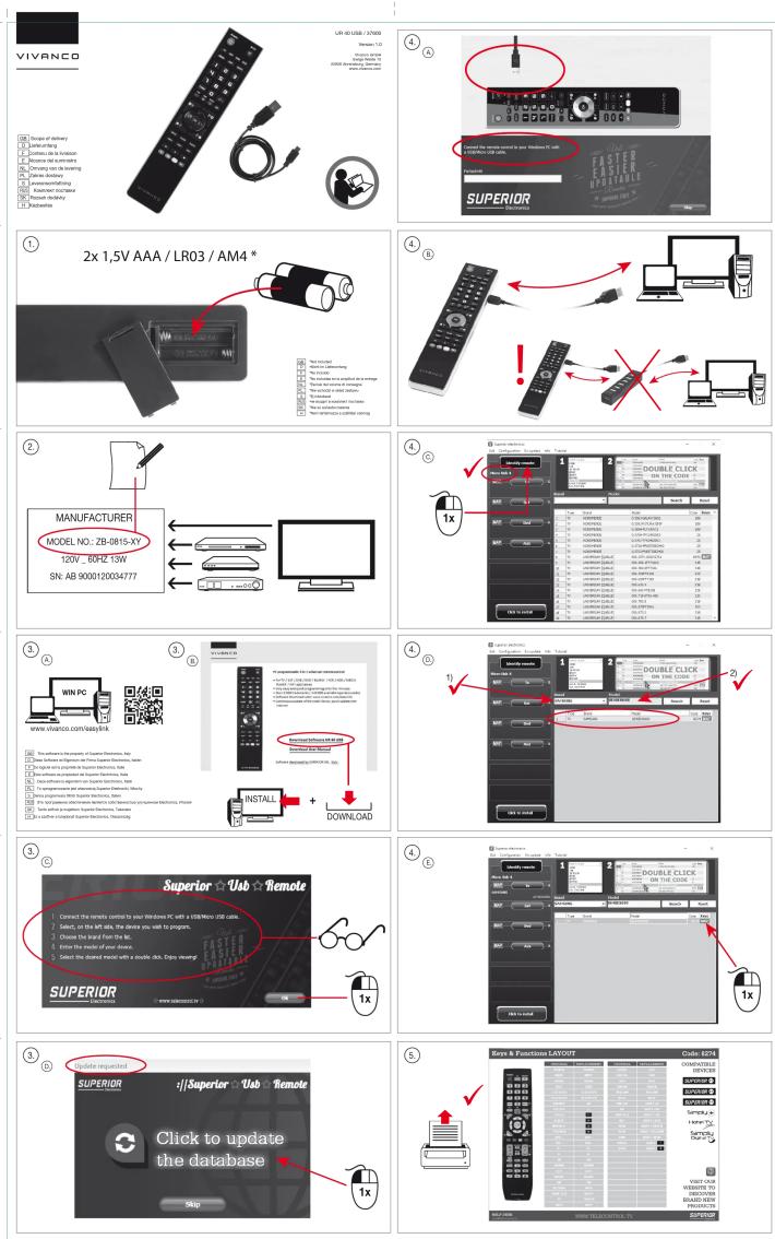 VIVANCO UR 40 USB - 1