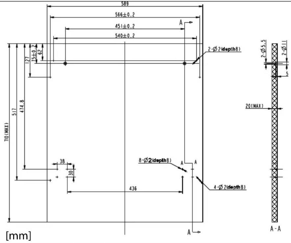 MEDION MD 37128 - Montieren der Frontblende - 1