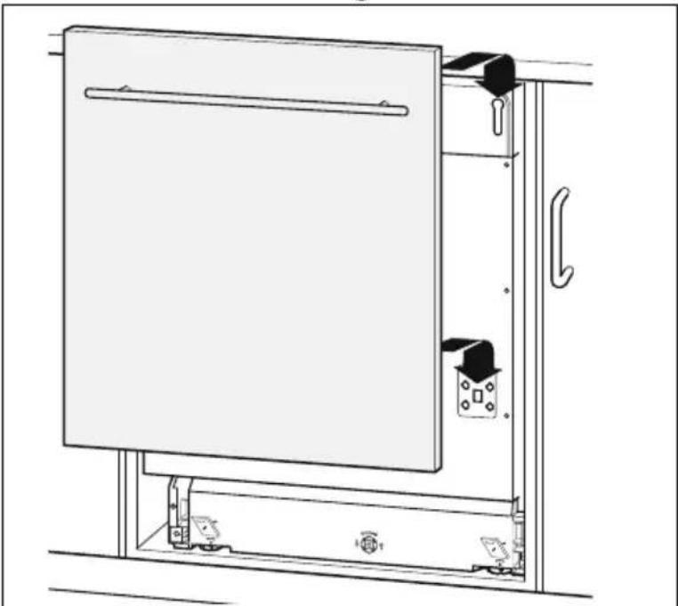 MEDION MD 37128 - Montage du panneau frontal - 4