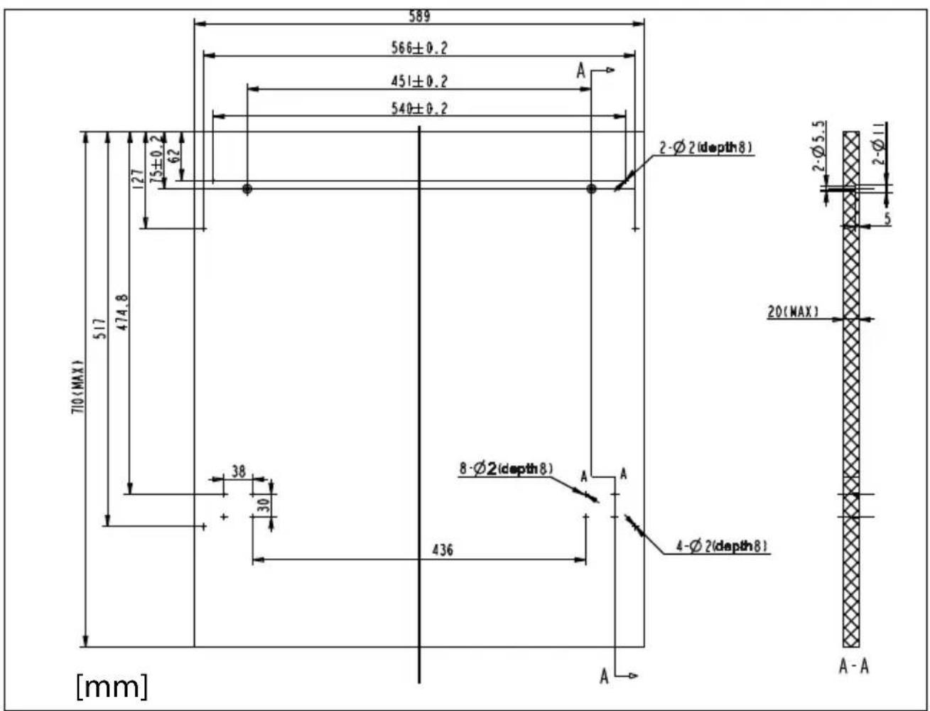 MEDION MD 37128 - Montage du panneau frontal - 1