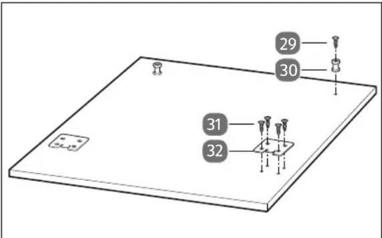 MEDION MD 37128 - Montare il pannello frontale - 3