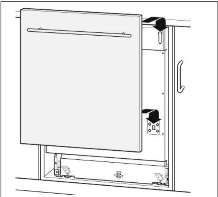 MEDION MD 37128 - Montare il pannello frontale - 4