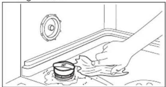 JUNO JGVN60525 - Remplissage du réservoir de sel régissant - 2