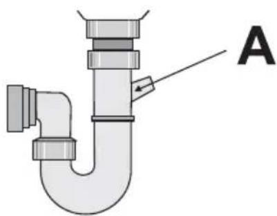 ETNA AFI8527ZT - Waterafvoerverbinding - 2