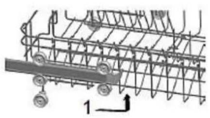PKM DW97FI - Upper dish rack - 2